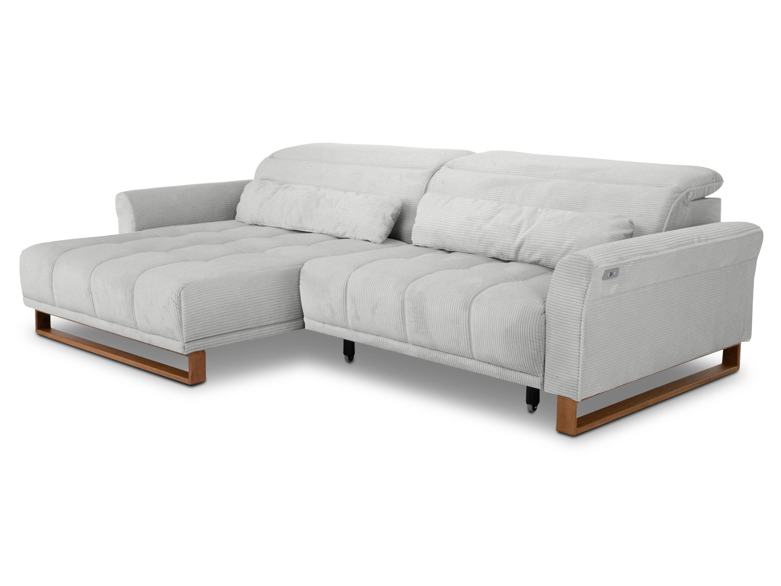 Polsterecke SANSIBAR SKEDA mit verstellbaren Kopfteilen