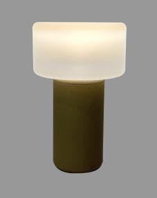 OTTO TINY LED Tischleuchte: Akkubetrieben, Dimmbar, Sandfarben & Weiß