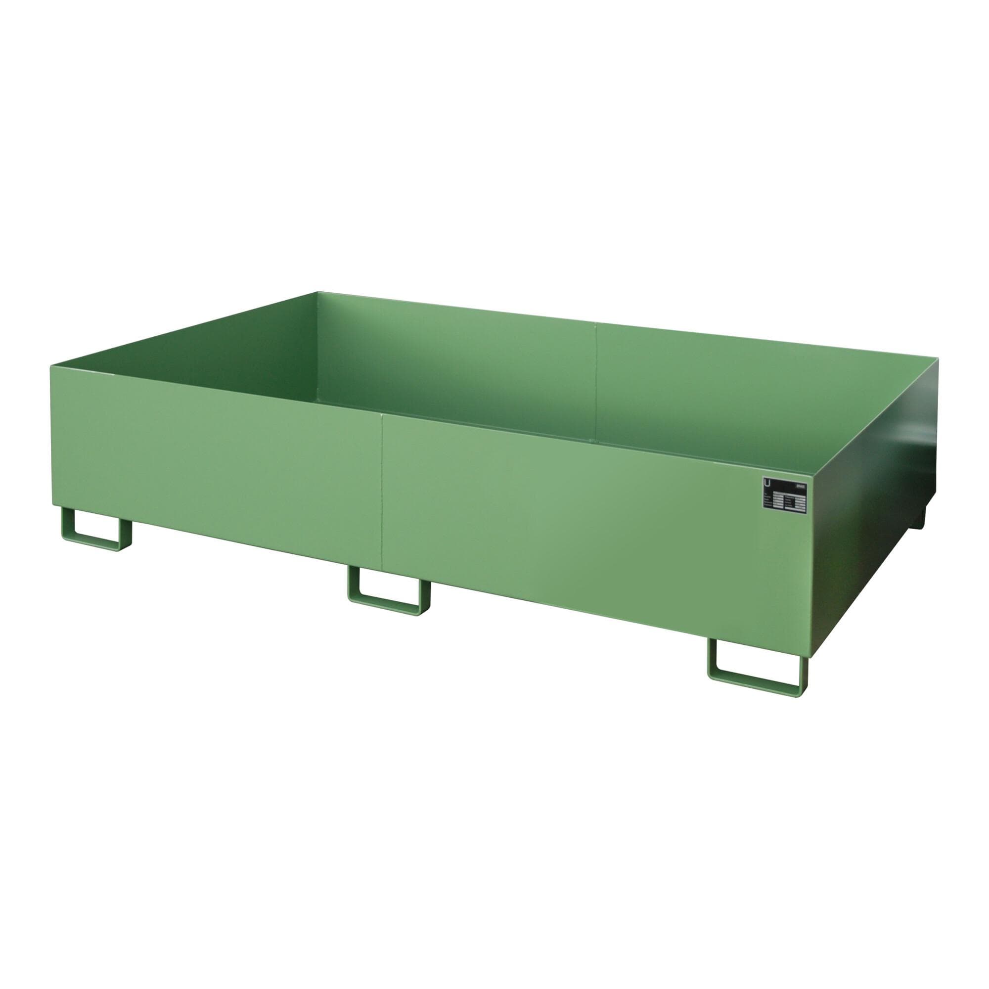 Bauer Südlohn Regalwanne RW 2200-2 lackiert Resedagrün