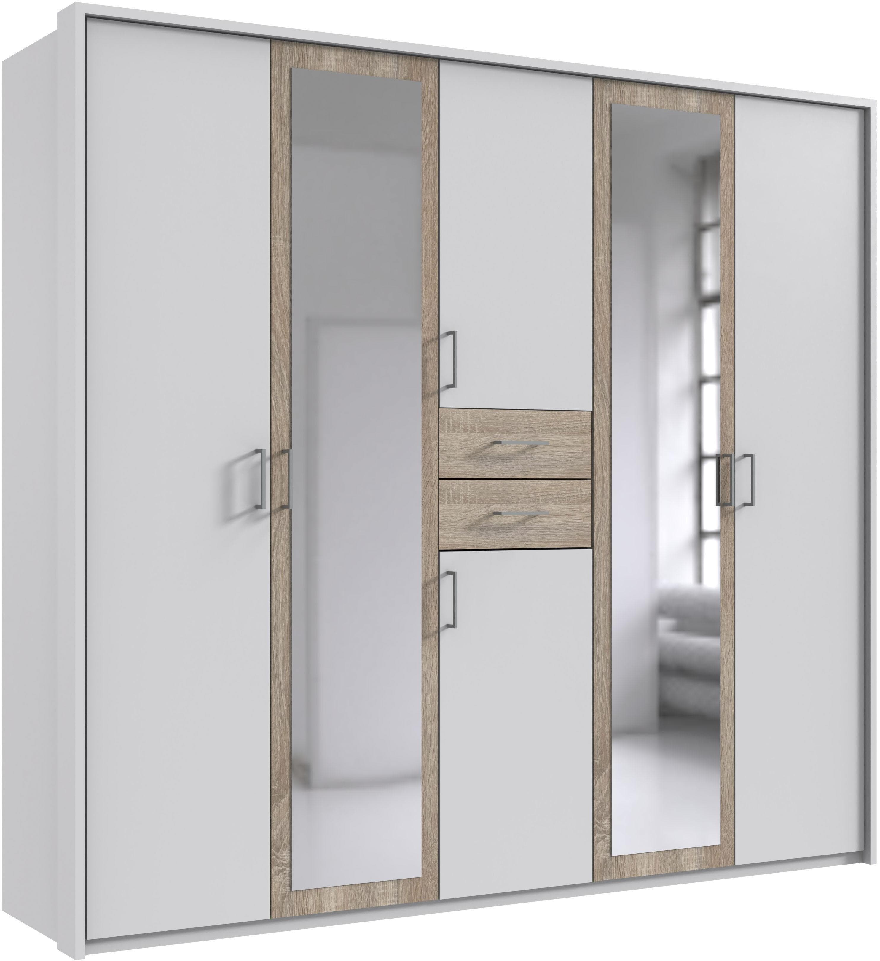 Wimex Diver Drehtürenschrank mit Spiegel & Schubladen - Bestseller