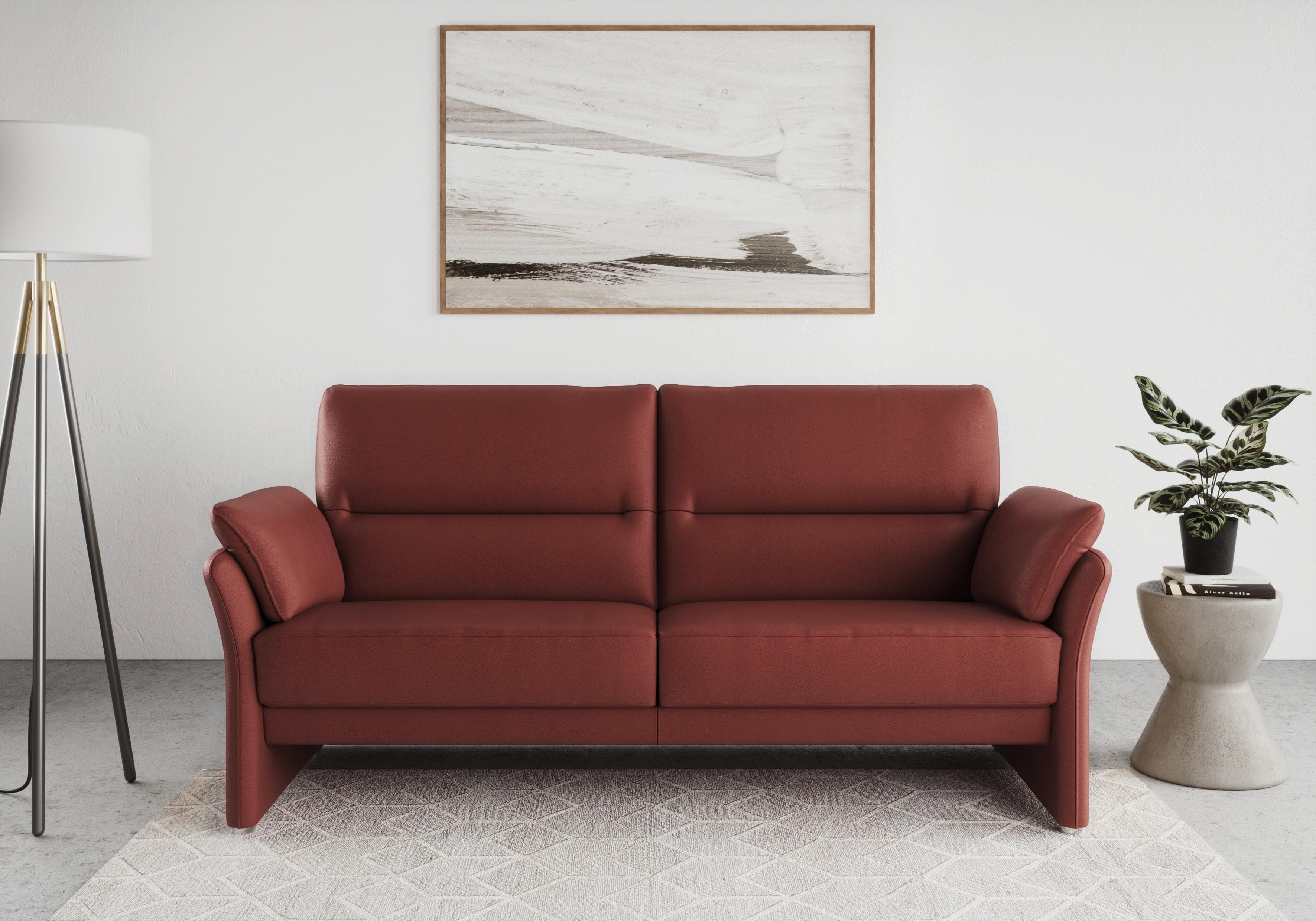 DOMO Collection Pina 2-Sitzer Sofa mit Federkern