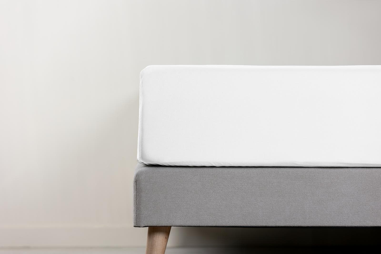 Emma Premium Sateen Spannbettlaken Weiß