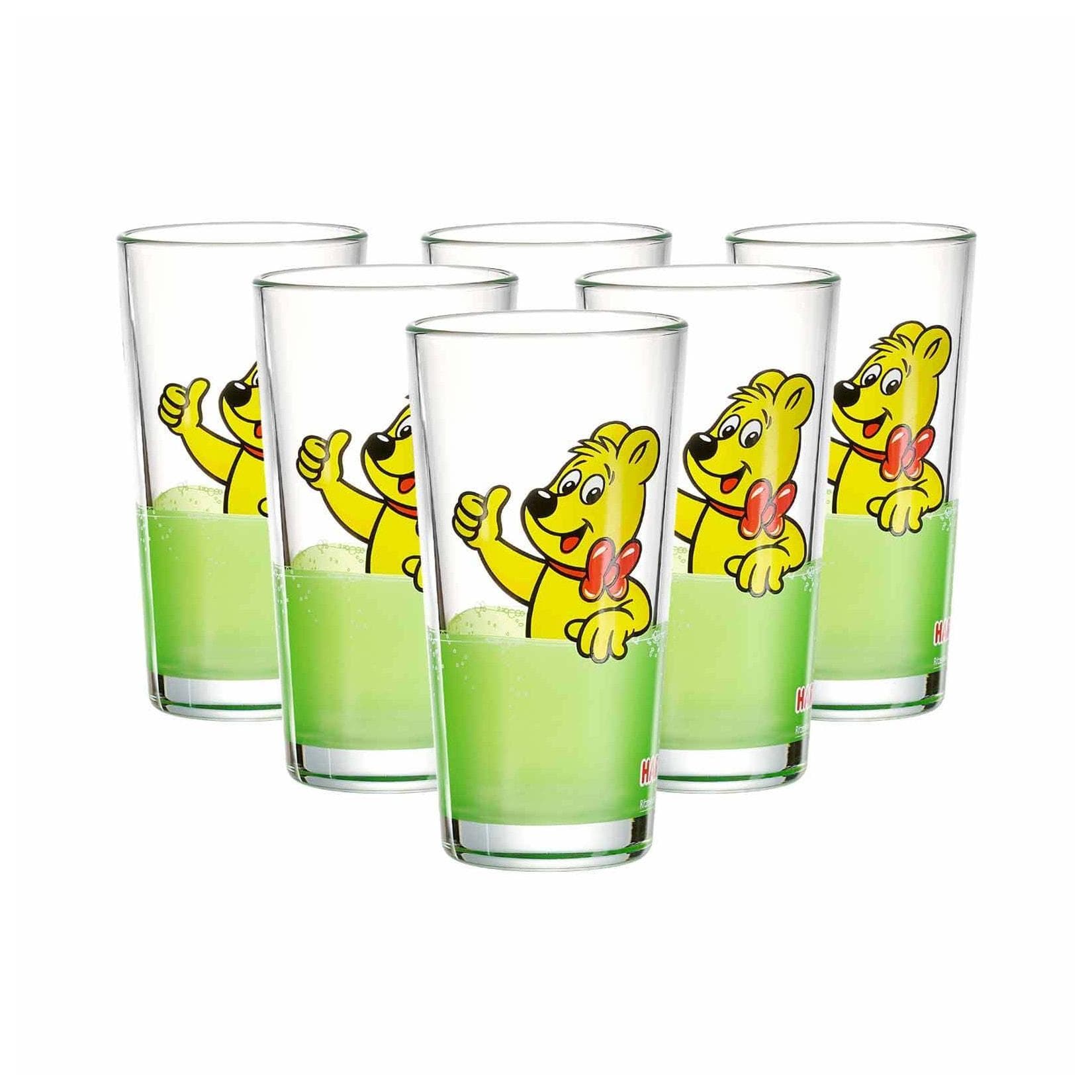 Ritzenhoff & Breker Haribo Thumbs Up Trinkgläser 380 ml 6er Set