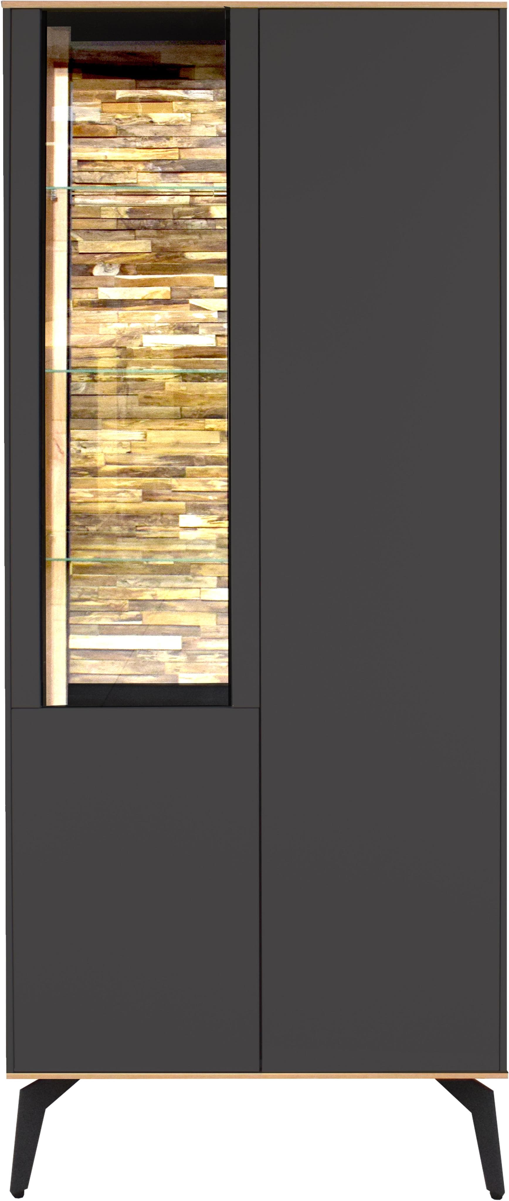 Vitrine MÄUSBACHER Faro Anthrazit Matt Lack