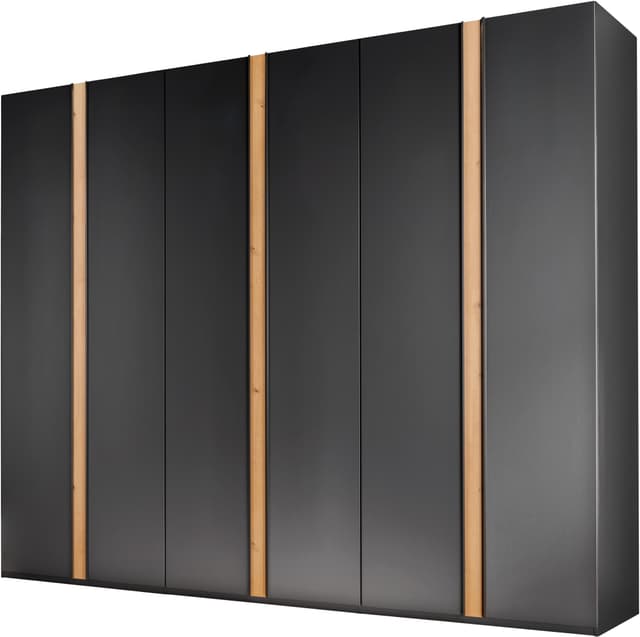 WIEMANN Drehtürenschrank Lagos: Stabile Holzwerkstoff, Metallgriffe