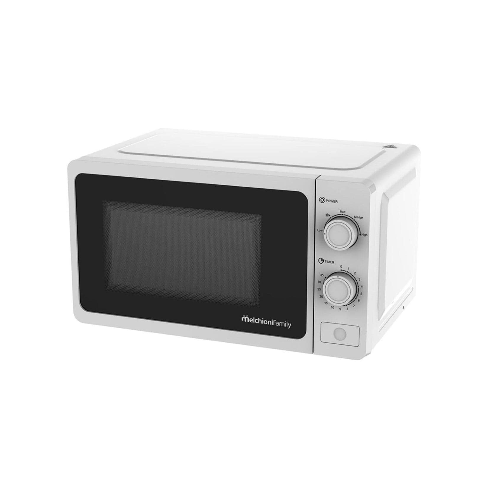 Melchioni Mikrowelle mit Grill 20 Lt 800 Watt multifunktional