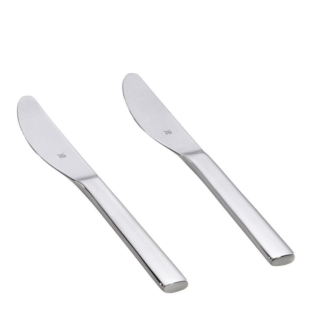 WMF 2 Obstmesser Nuova Silber Poliert Edelstahl