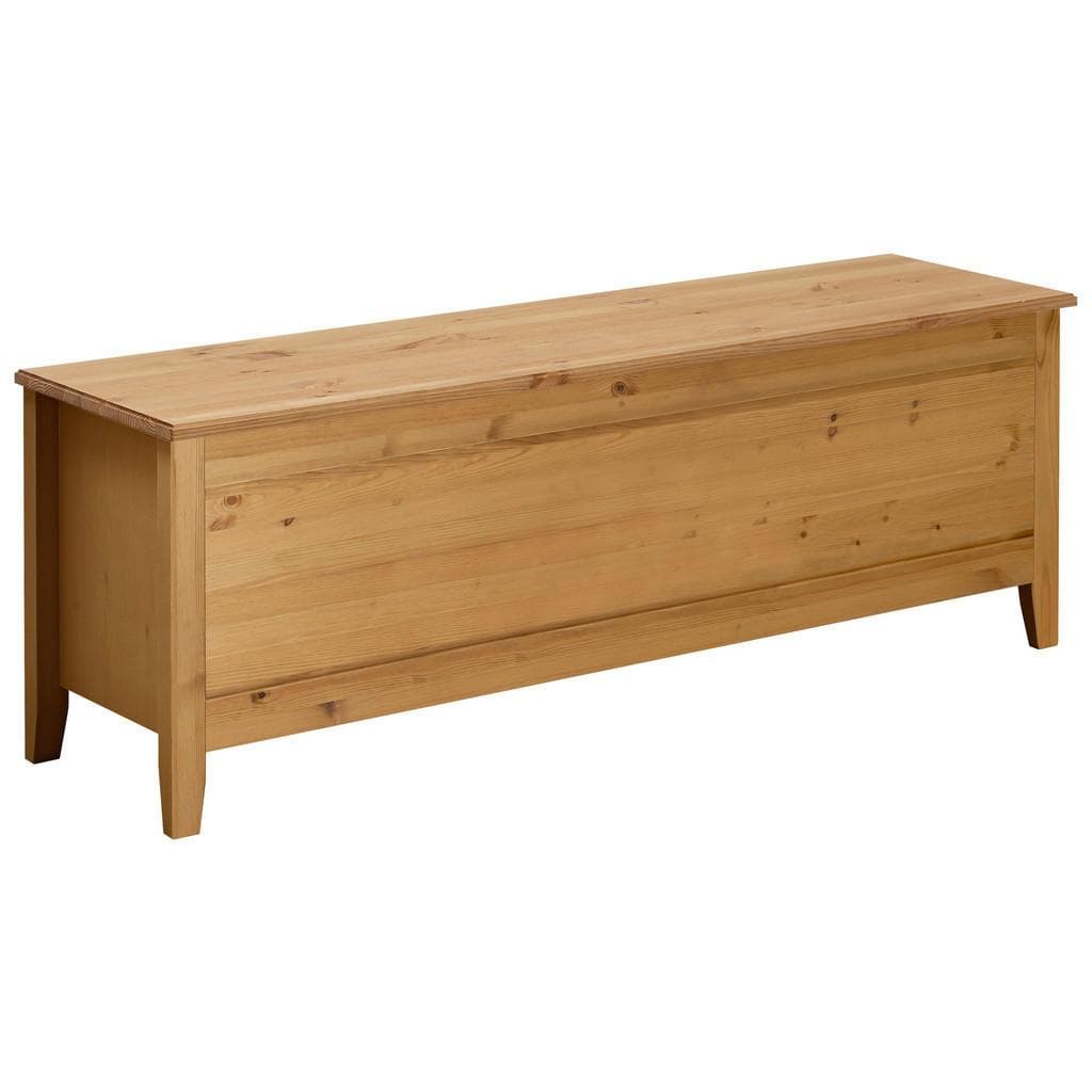 Boxxx Bettbank Laugenfarbig Kiefer Massiv Wohnzimmer Hocker Sitzhocker