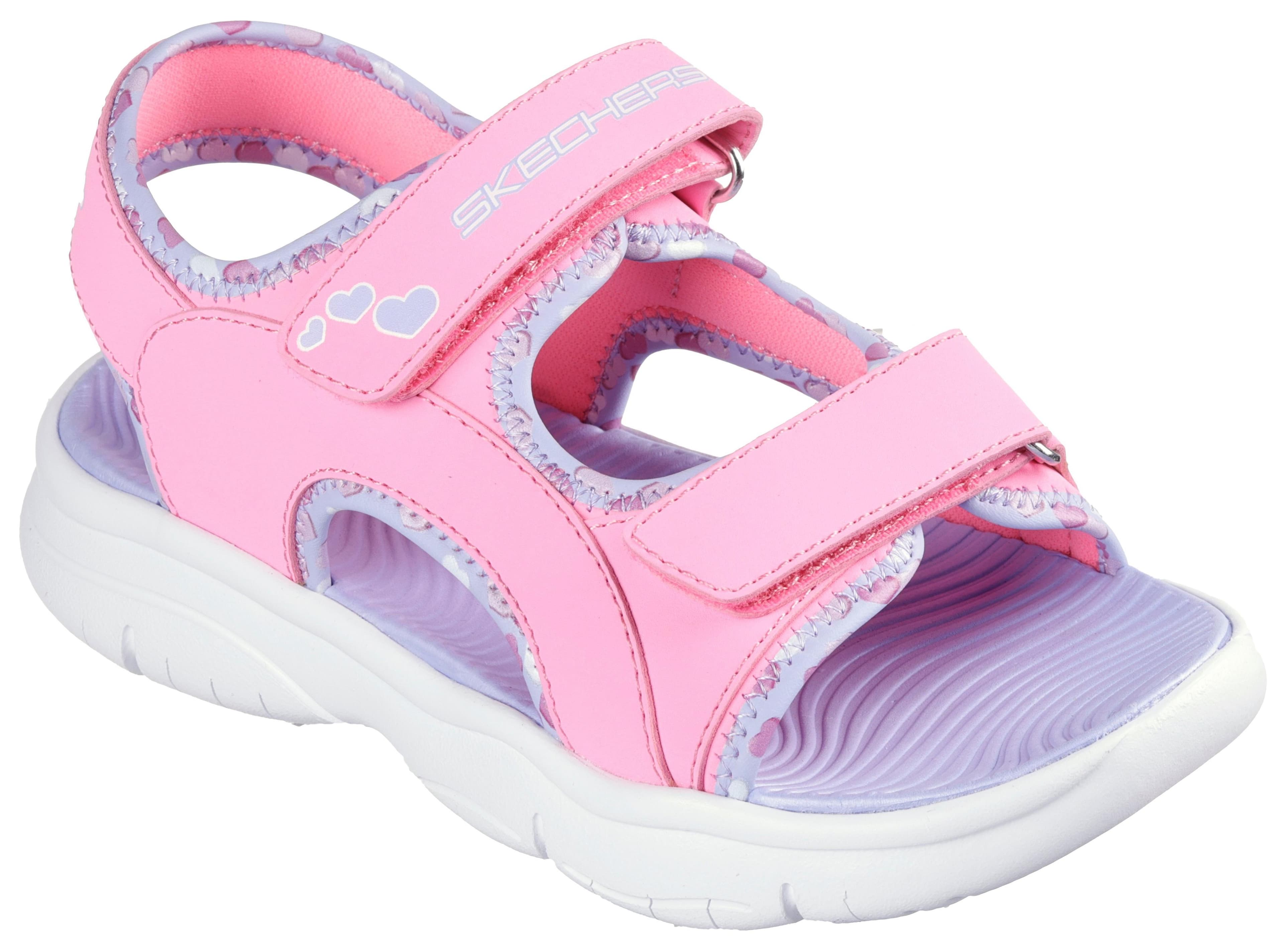 Skechers Flex Splash Sandale Mädchen Rosa Lavendel