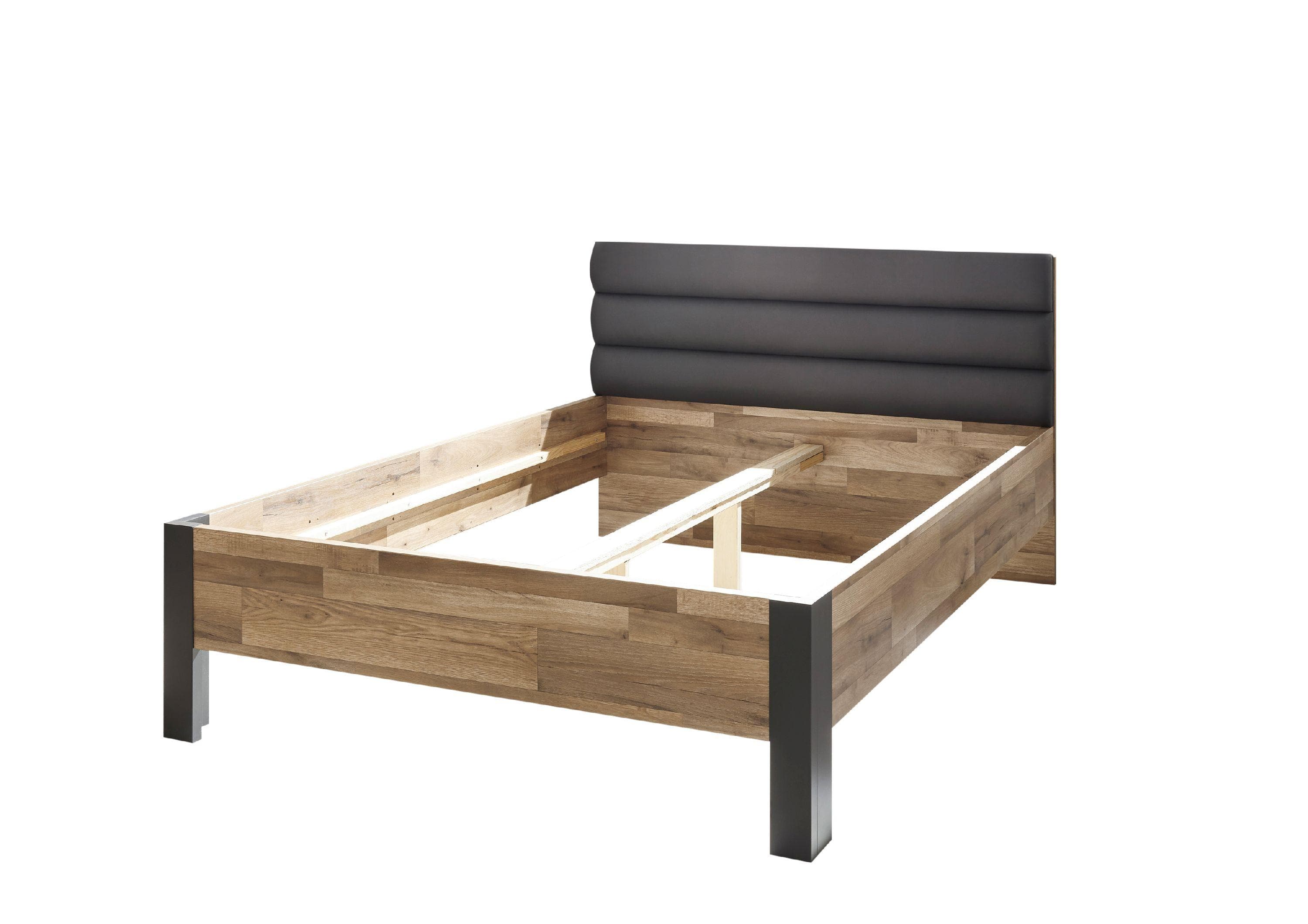 Gepolstertes Jugendbett mit Kopfteil | Wahlweise 120 cm oder 140 cm