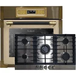Kaiser Herd-Set EH 6726 ElfAD Einbaubackofen+KCG 9356 Gaskochfeld
