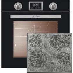 Kaiser Herd-Set EH 6326 SP Einbaubackofen+KCT 6715 F Ära Elektro-Kochfeld