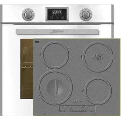 Kaiser Herd-Set EH 6326 W Einbaubackofen+ KCT 6705 RI Herd Induktions Kochfeld 60 cm