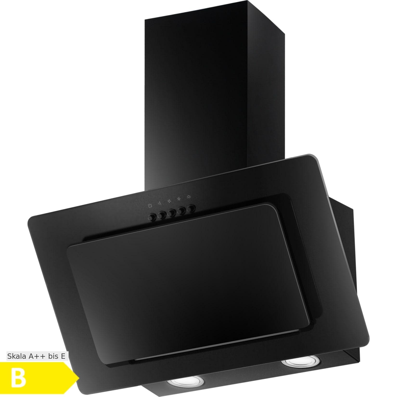 PKM Dunstabzugshaube S22-60 BBPY Wandhaube LED Beleuchtung