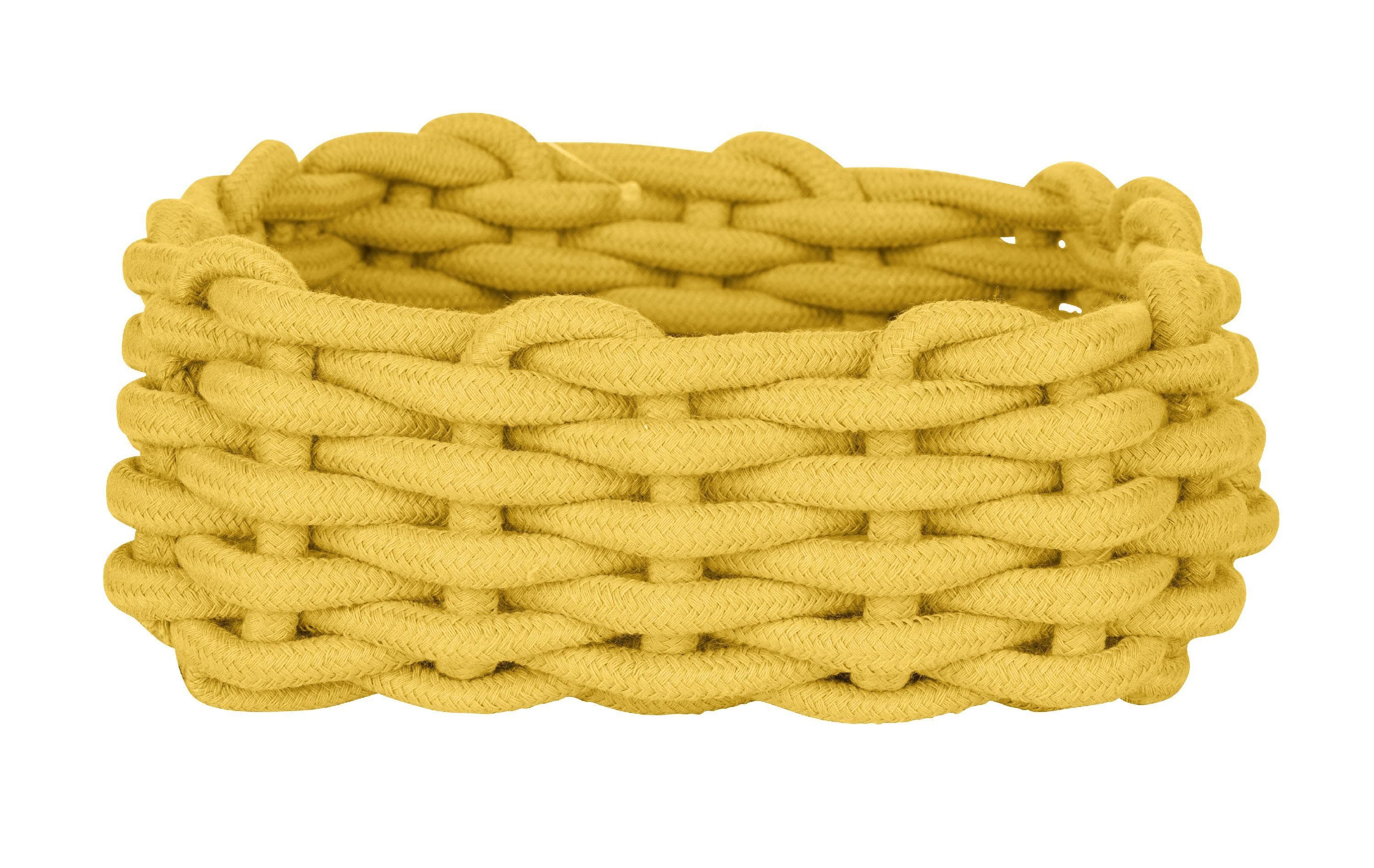 Wenko Korb MELARA M Senfgelb