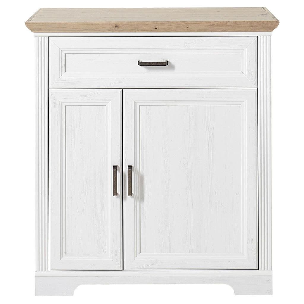 Schuhschrank aus Holzwerkstoff und Holz im Landschaftsstil