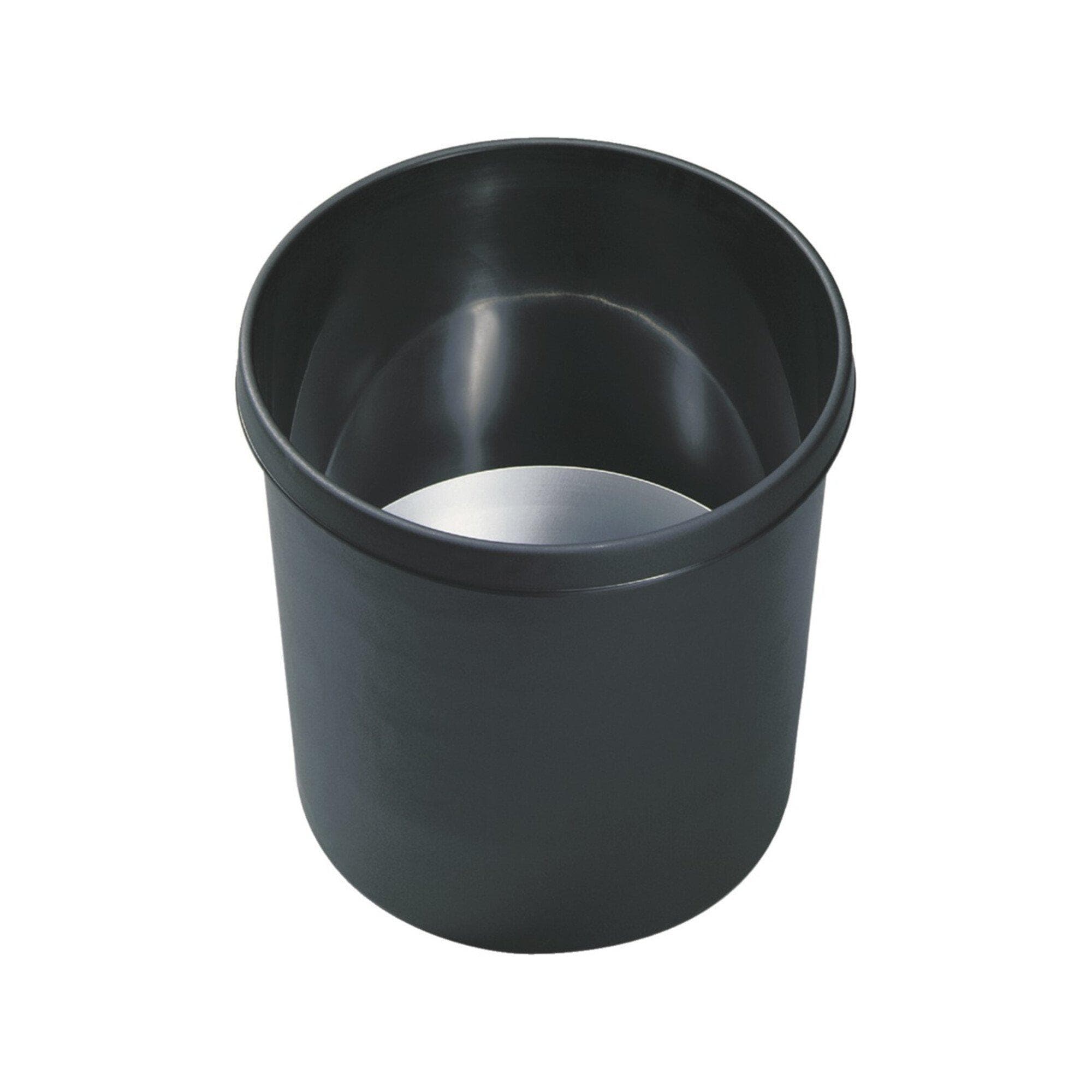 Helit Papierkorb 18 l Schwarz Kunststoff