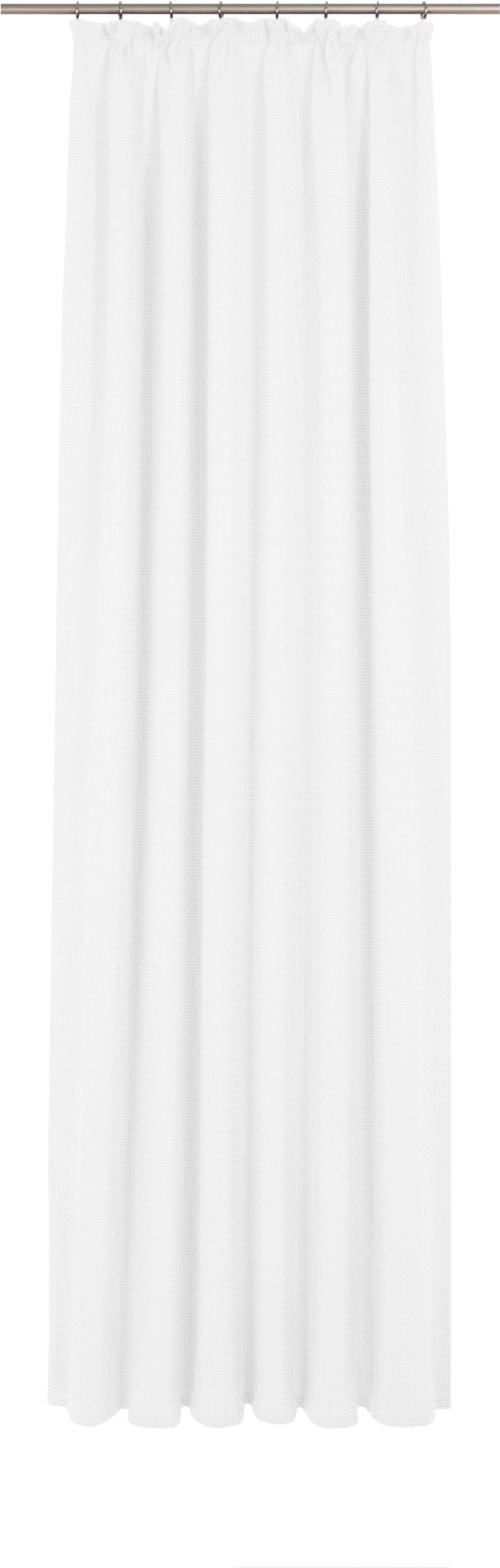 Wirth Bettina Faltenband Gardine Halbtransparent Glänzend Gitterstruktur