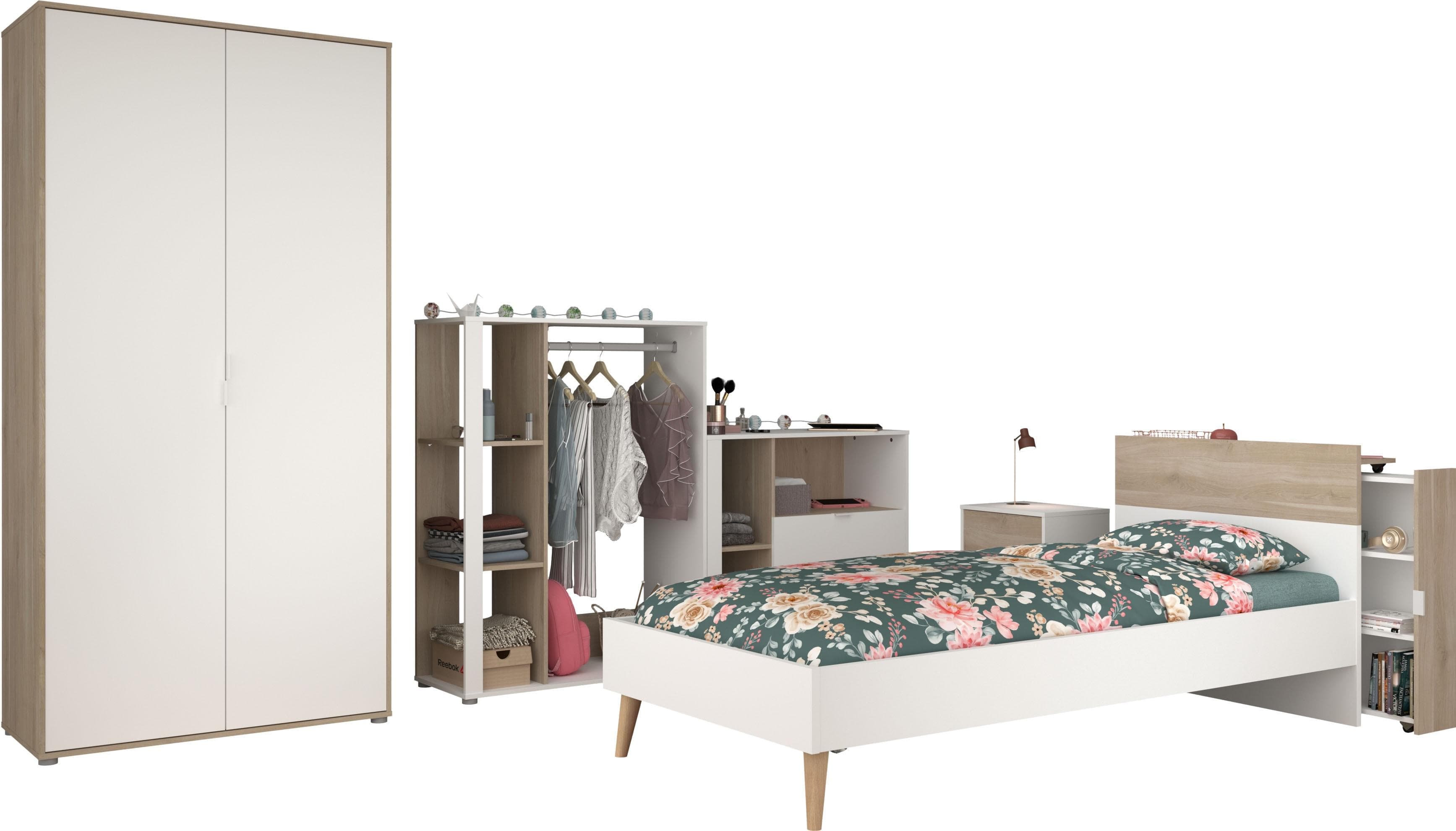 Jugendzimmer-Set PARISOT Aalborg 1 Weiß Spanplatte