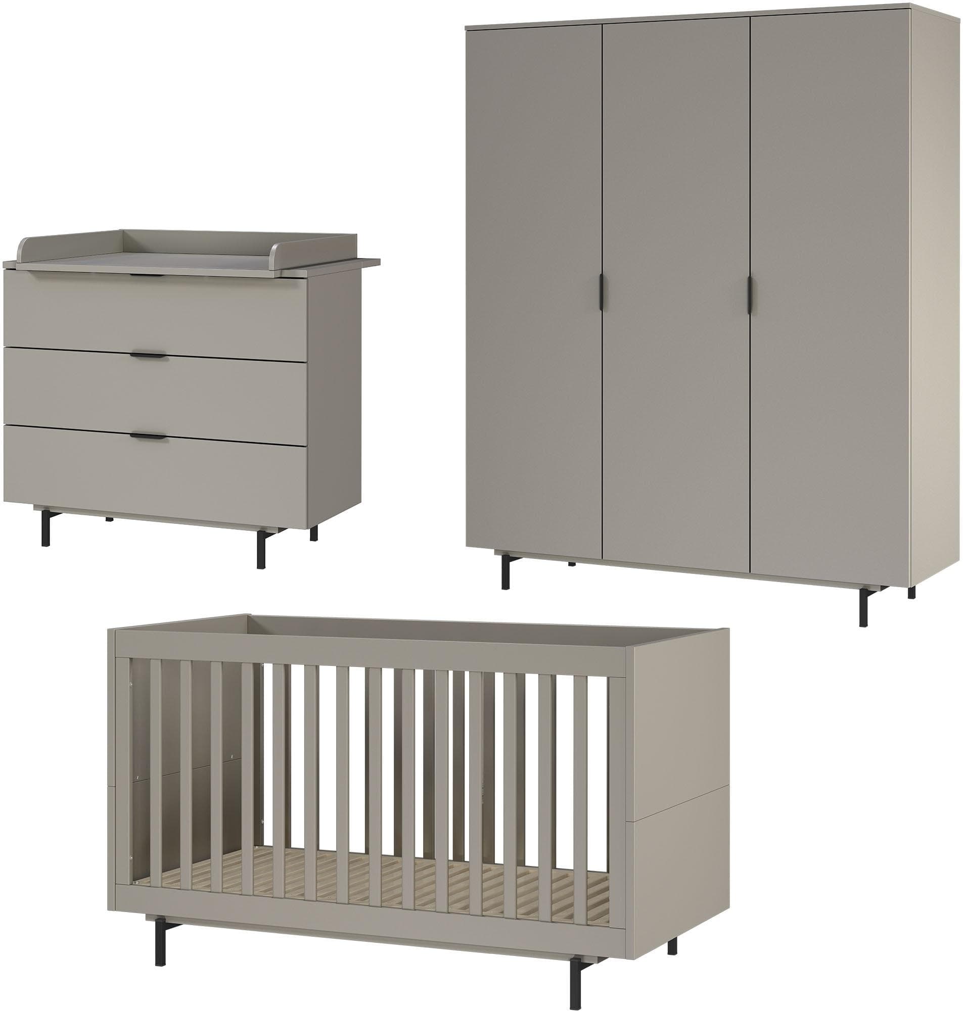 Germania Babymöbel-Set Tomino: Modernes Design, Mitwachsendes Komplett-Set