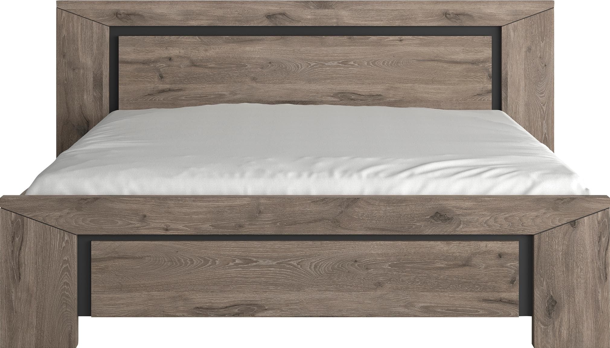 Jugendbett GAMI "Brugge" Eiche braun