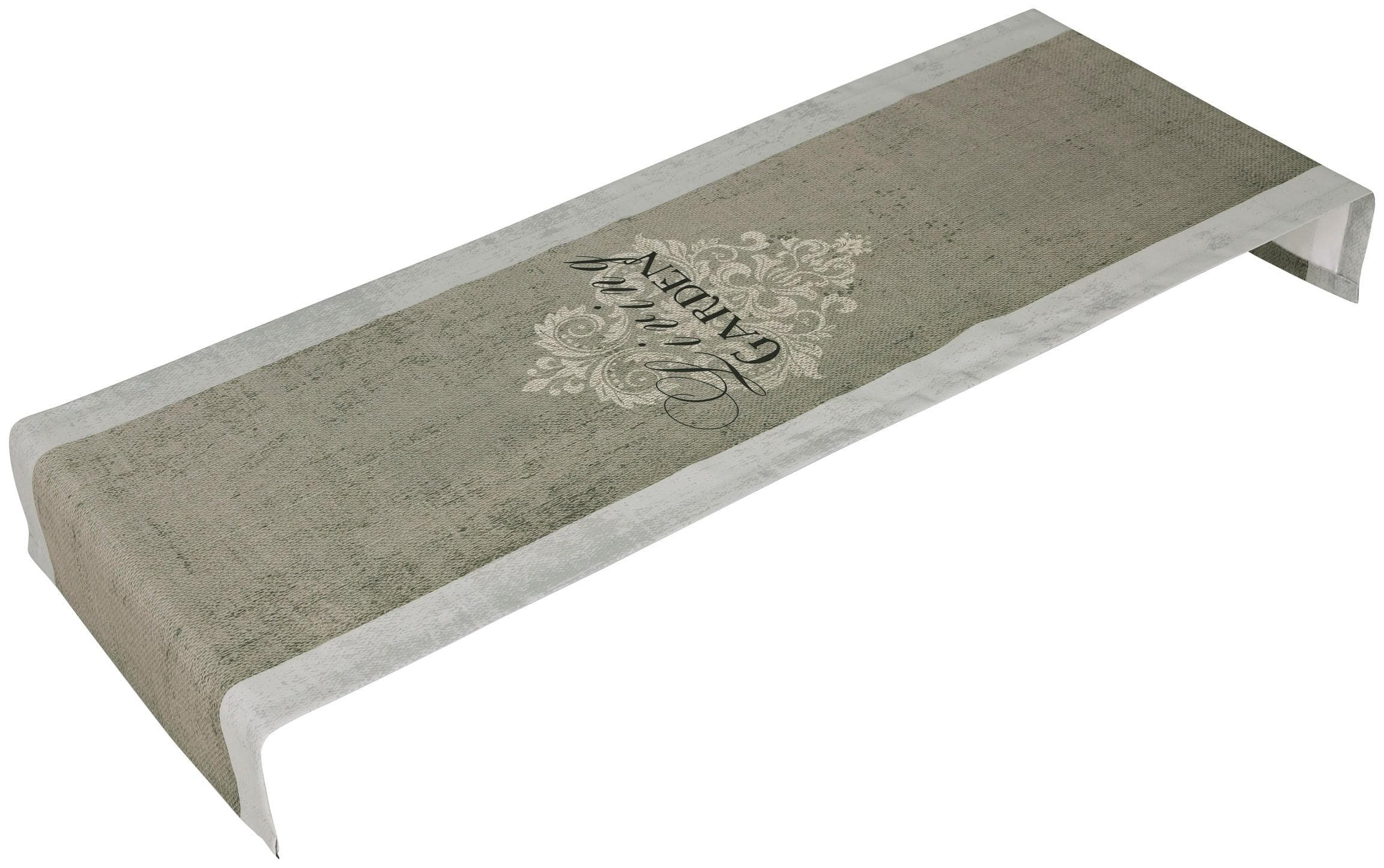 GO-DE Tischläufer Beige Polyester Vielseitig