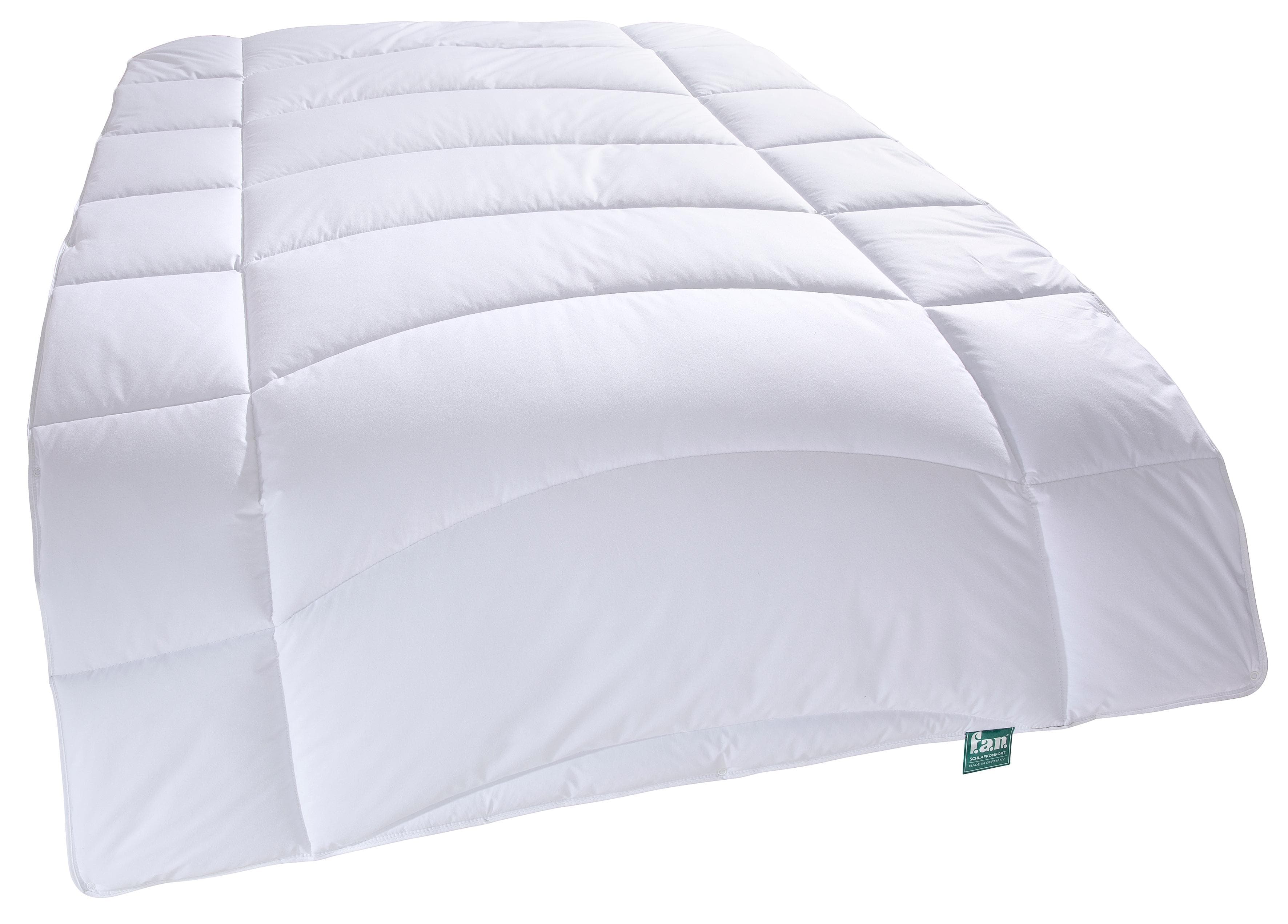 Kunstfaserbettdecke f.a.n. Made in Green "Tegernsee" - Ressourcenschonend & Atmungsaktiv