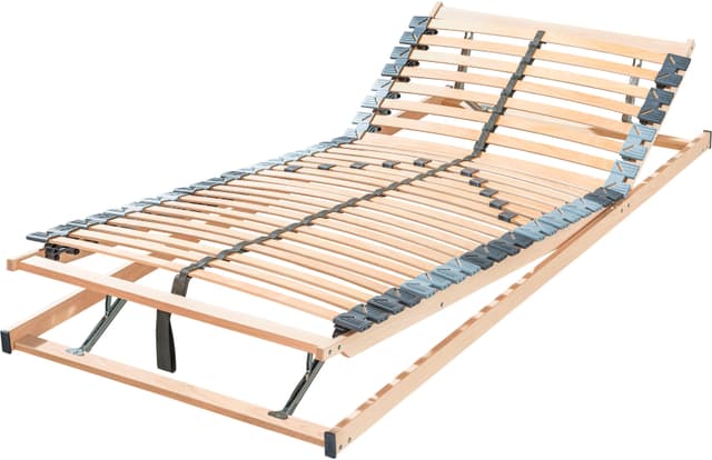 fan Lattenrost Dreamflex Premium XXL KF: Verstellbares Kopf- und Fußteil, Wurzelholzdekor