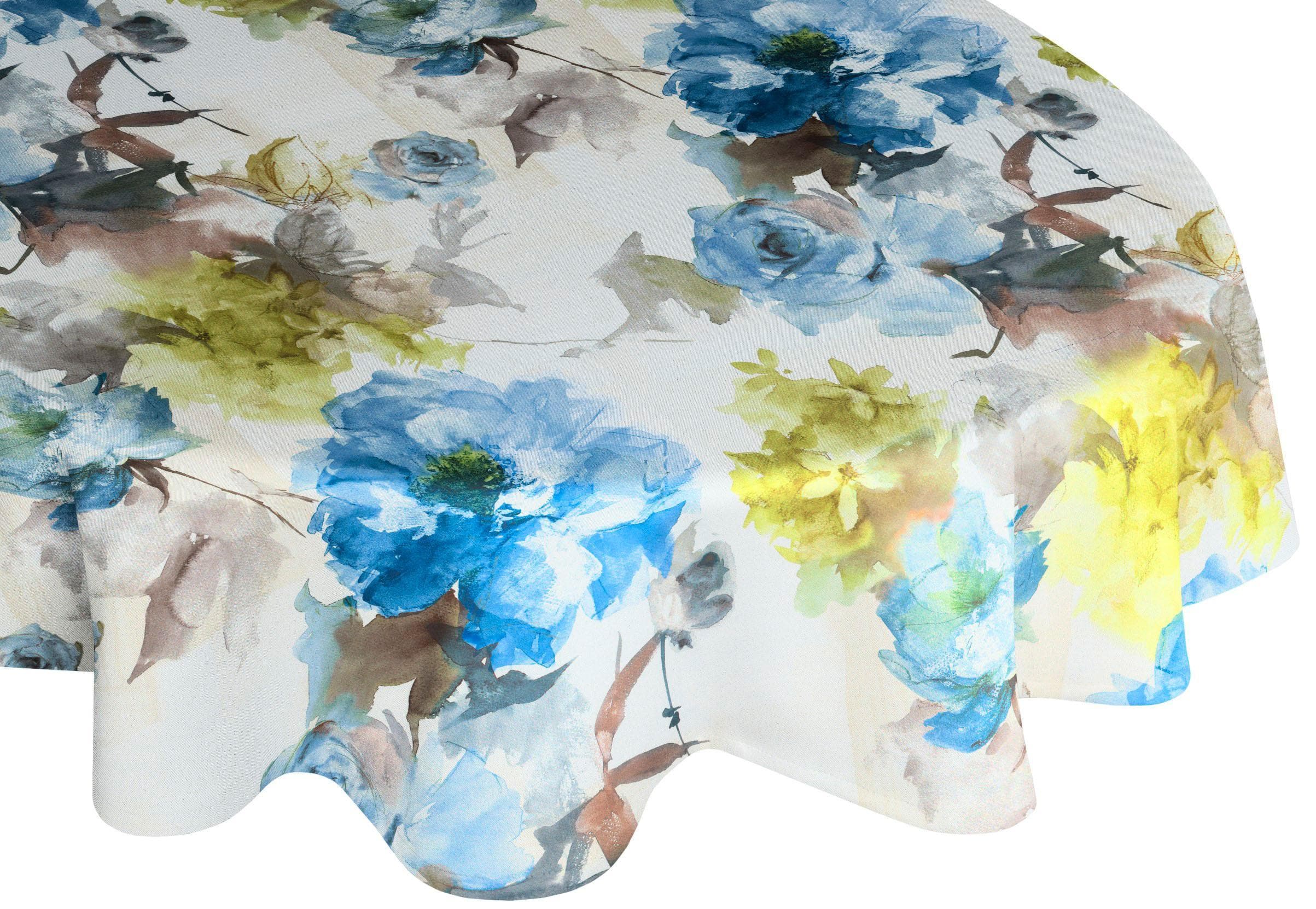 Wirth MOLINELLA Ovale Tischdecke - Hochwertige Qualität in verschiedenen Farben