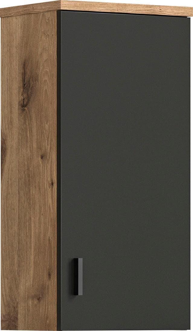 Hängeschrank mit 1 Tür für Bad | Modernes Design