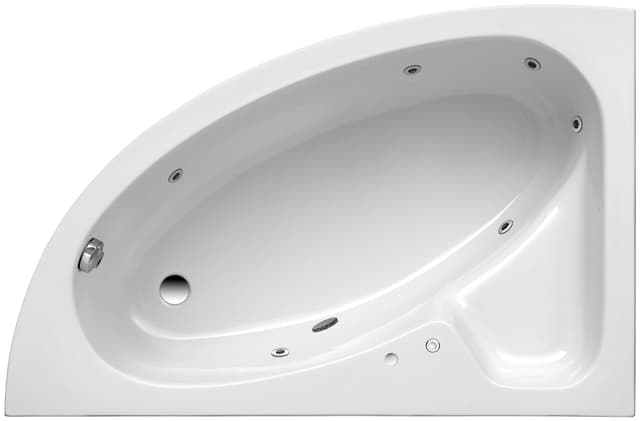 OTTOFOND Whirlpool-Badewanne Salinas A, 3-tlg. Komplett-Set