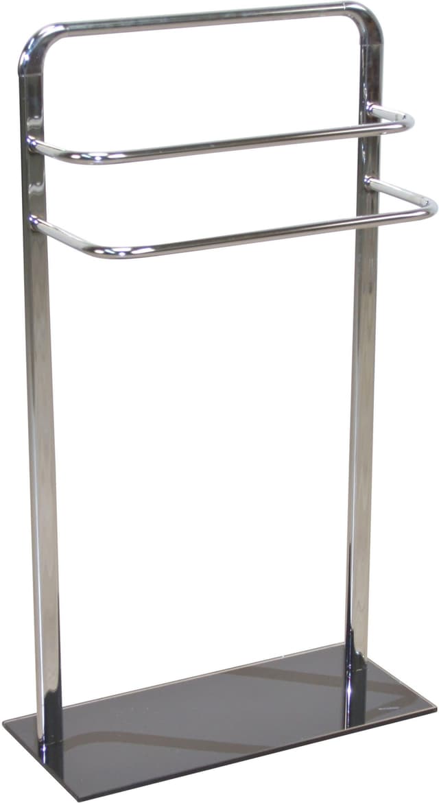 HOFMANN LIVING AND MORE Verchromter Standhandtuchhalter: Modernes Badzubehör