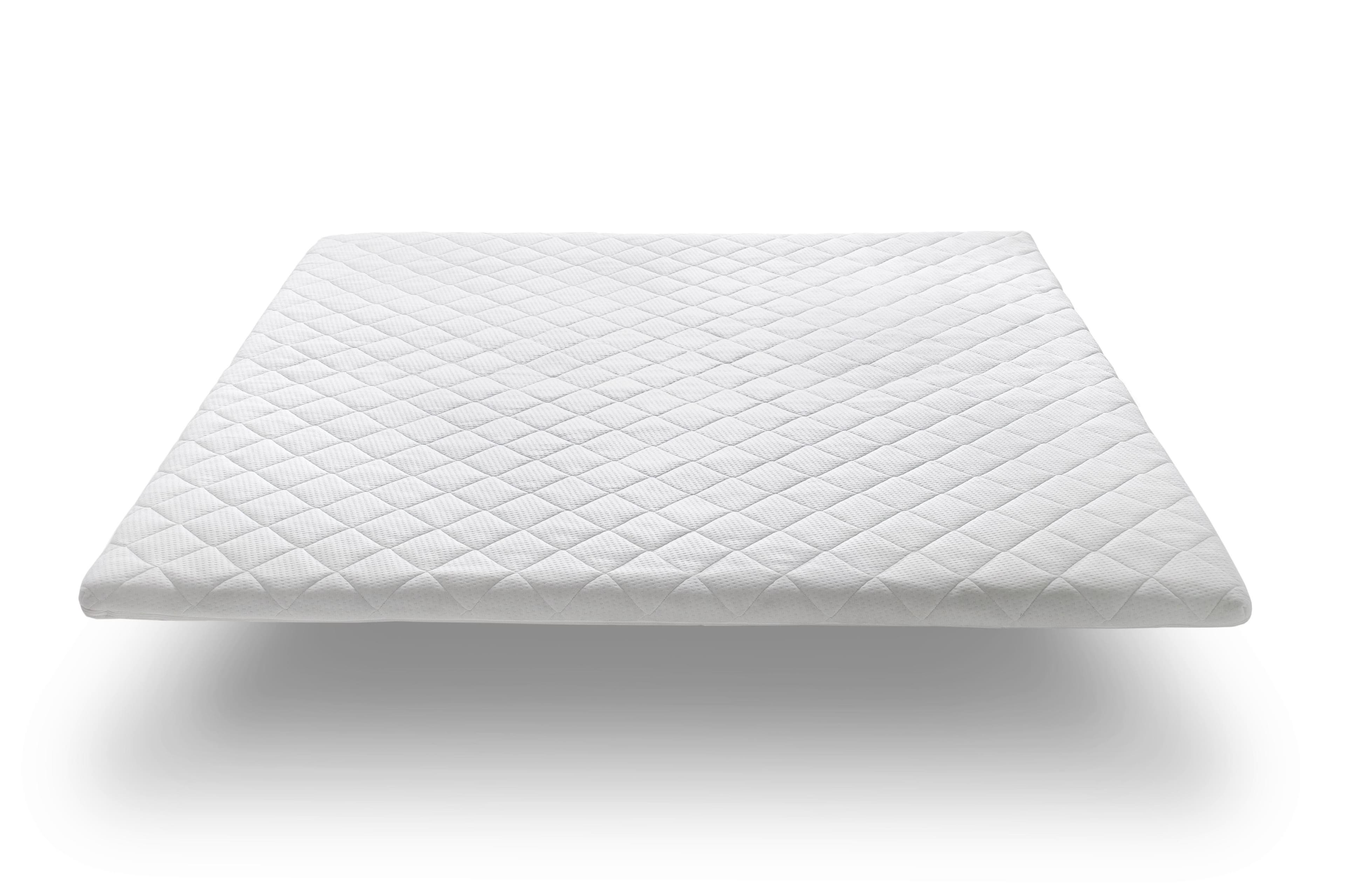 Meise.Möbel Viscoschaum Wendetopper Weiß mit abnehmbarem Bezug