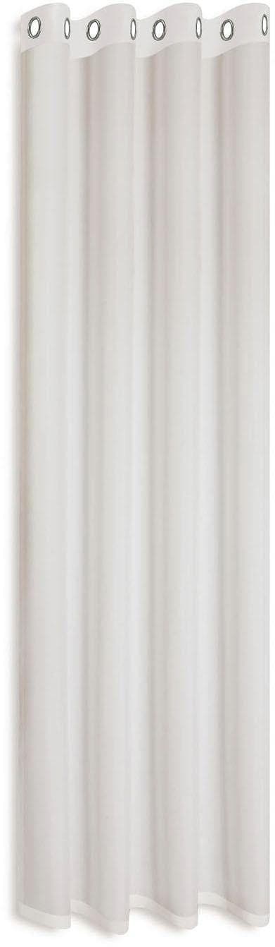 Gerster Vorhang CATHY: Halbtransparenter Ösenschal in Klassischem Design