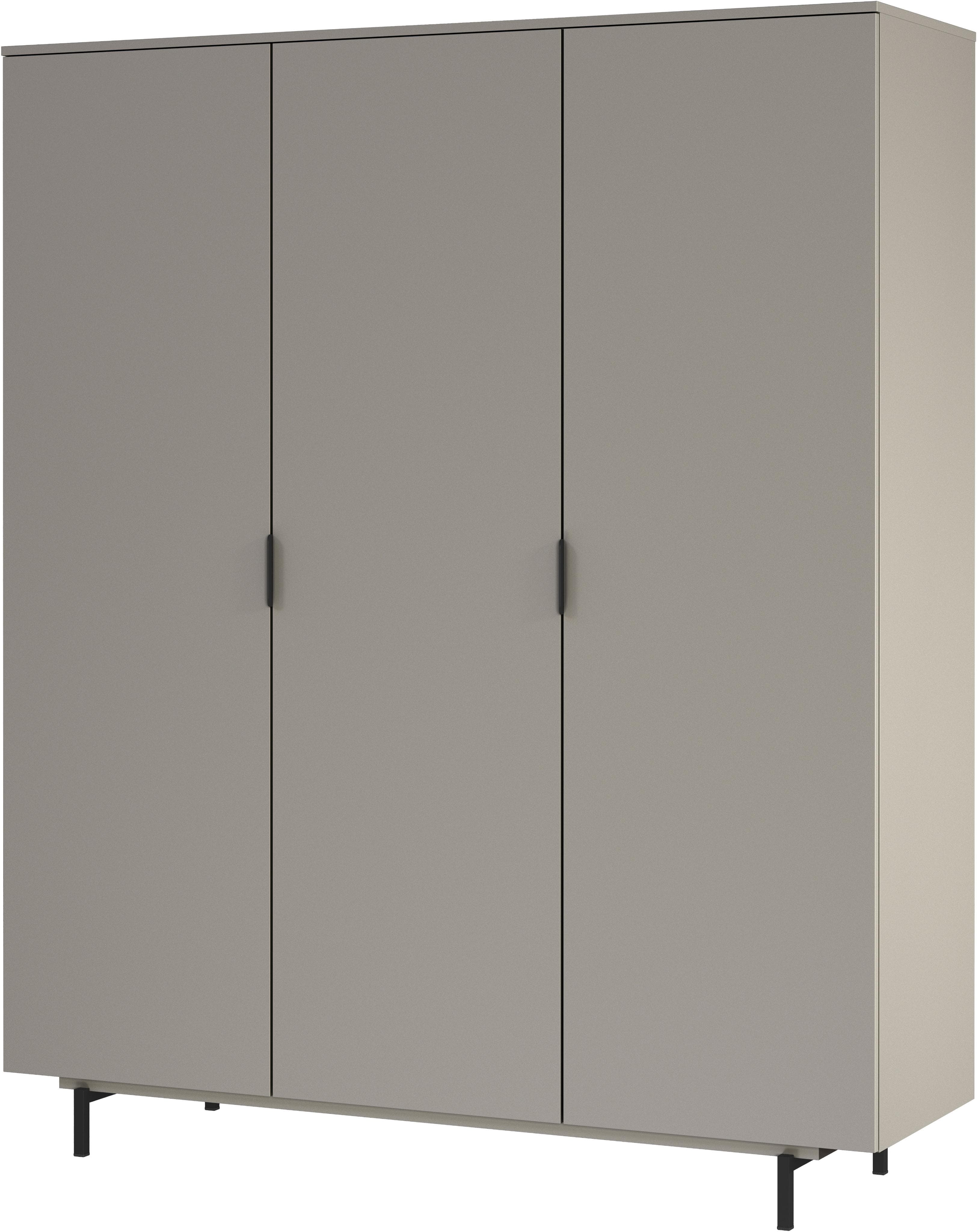 Germania Kinderkleiderschrank Tomino: Modernes Design, Gedämpfte Türen