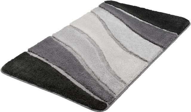 MEUSCH Badematte Ocean: Rutschhemmend, Waschbar, Wellen Design