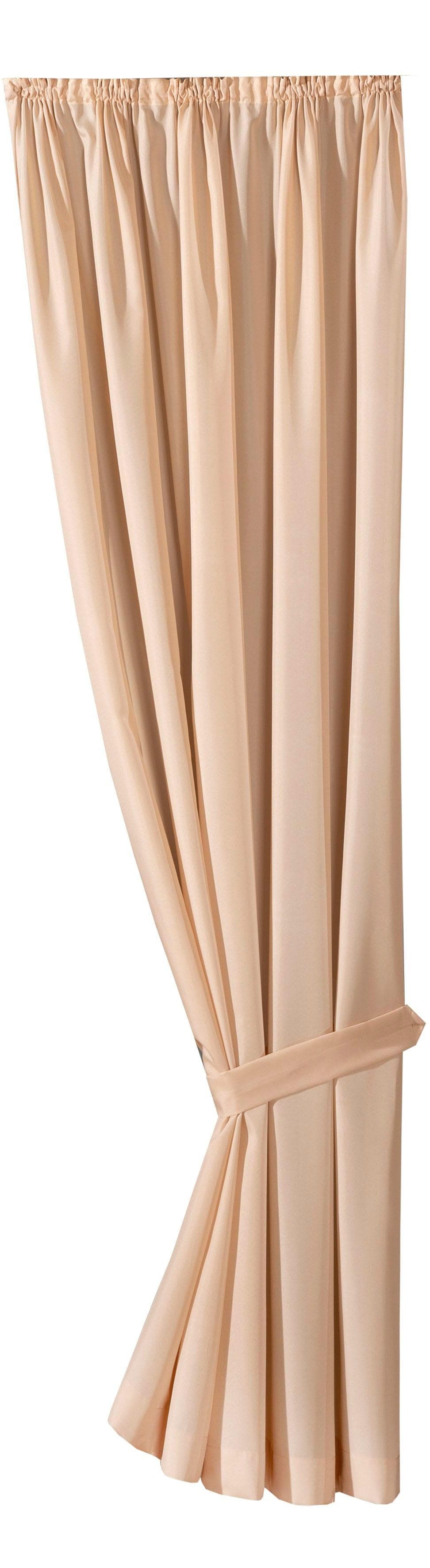 Weckbrodt Vorhang Matteo - Halbtransparent, Satin, Bedruckt mit Raffhalter