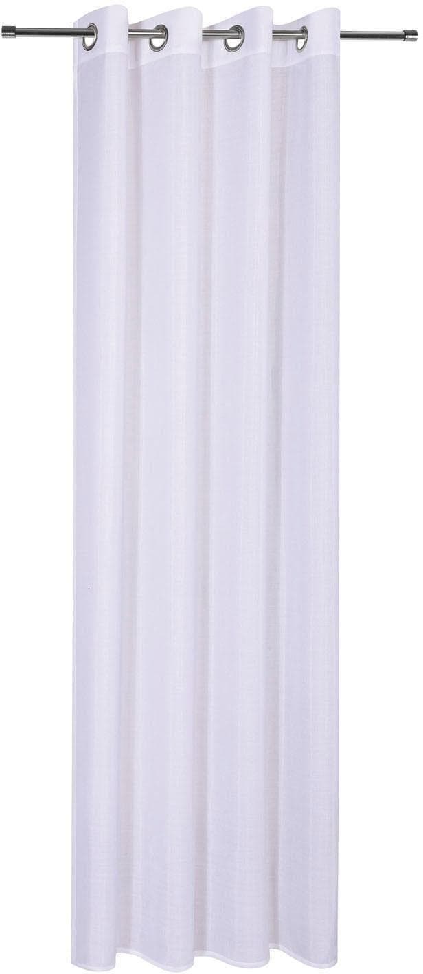 Gerster Vorhang Austen: Halbtransparenter Ösenschal aus Recyceltem Polyester