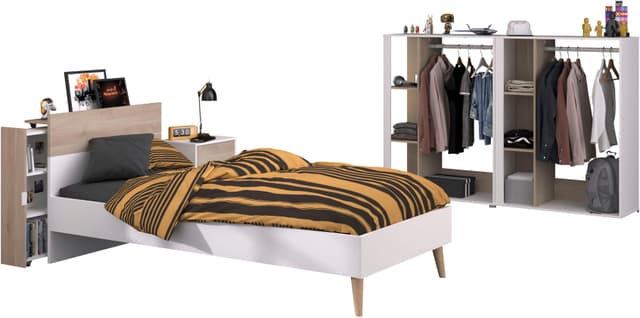 Parisot Jugendzimmer-Set Aalborg 6 Weiß