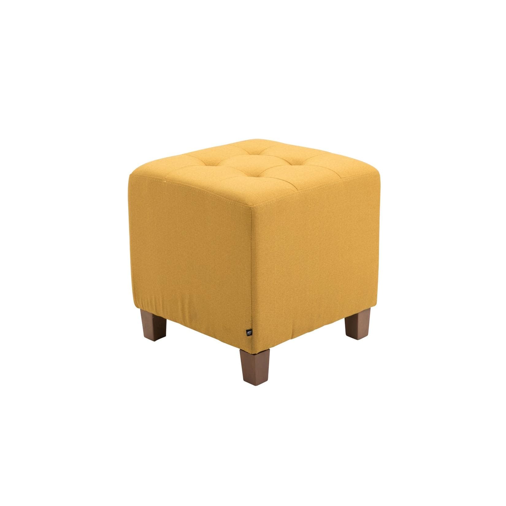 Stoff-Sitzwürfel mit hochwertiger Polsterung - ideal als Barhocker