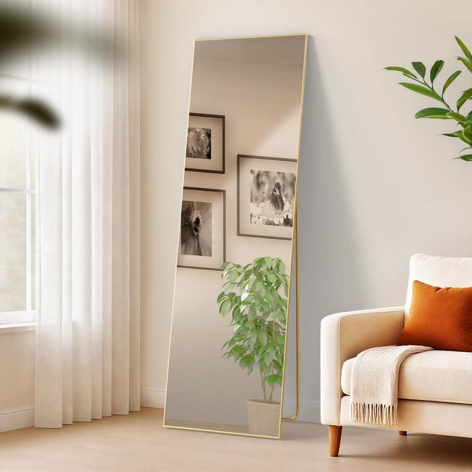 CLP Spiegel Benicia Standspiegel und Wandspiegel in einem