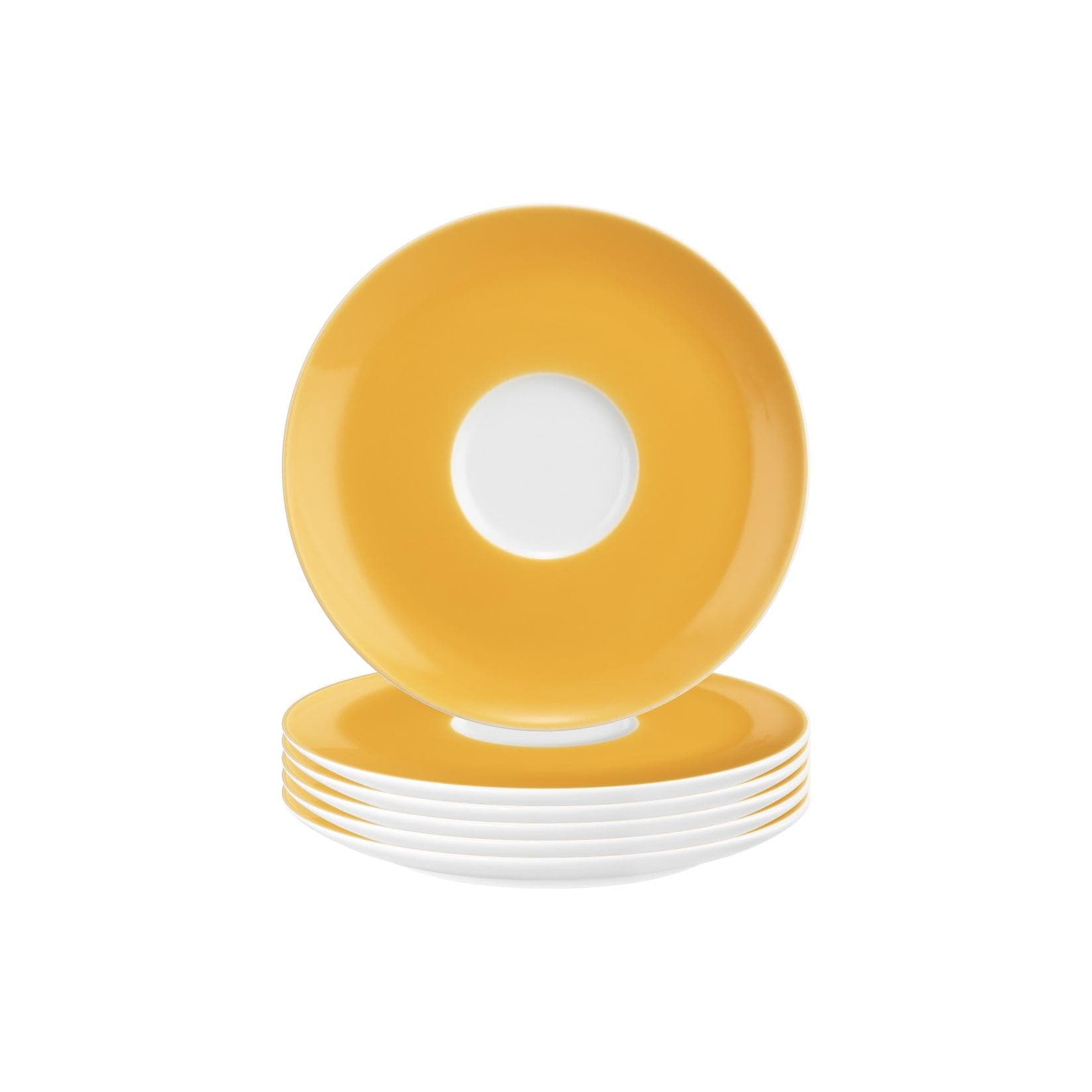 Seltmann Weiden Kombiuntertassen Liberty Pure Colors 16 cm 6er Set