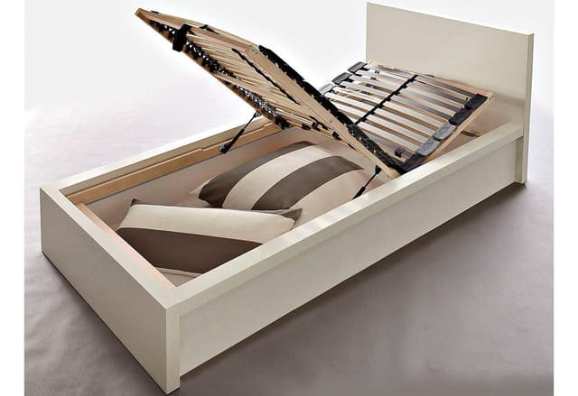 Komfort Lattenrost mit Gasdruckfeder und verstellbarem Kopfteil