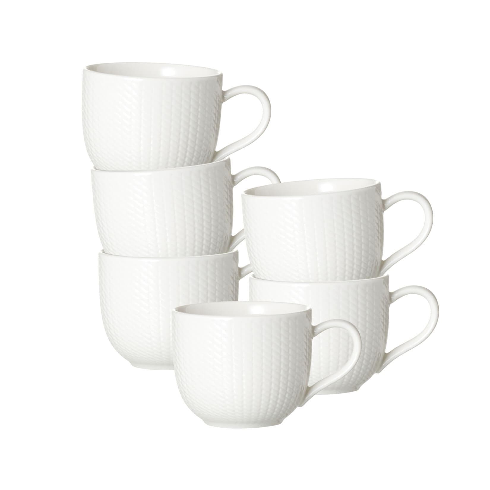 Ritzenhoff & Breker Kaffeetassen Saphir 220 ml 6er Set Glas Transparent