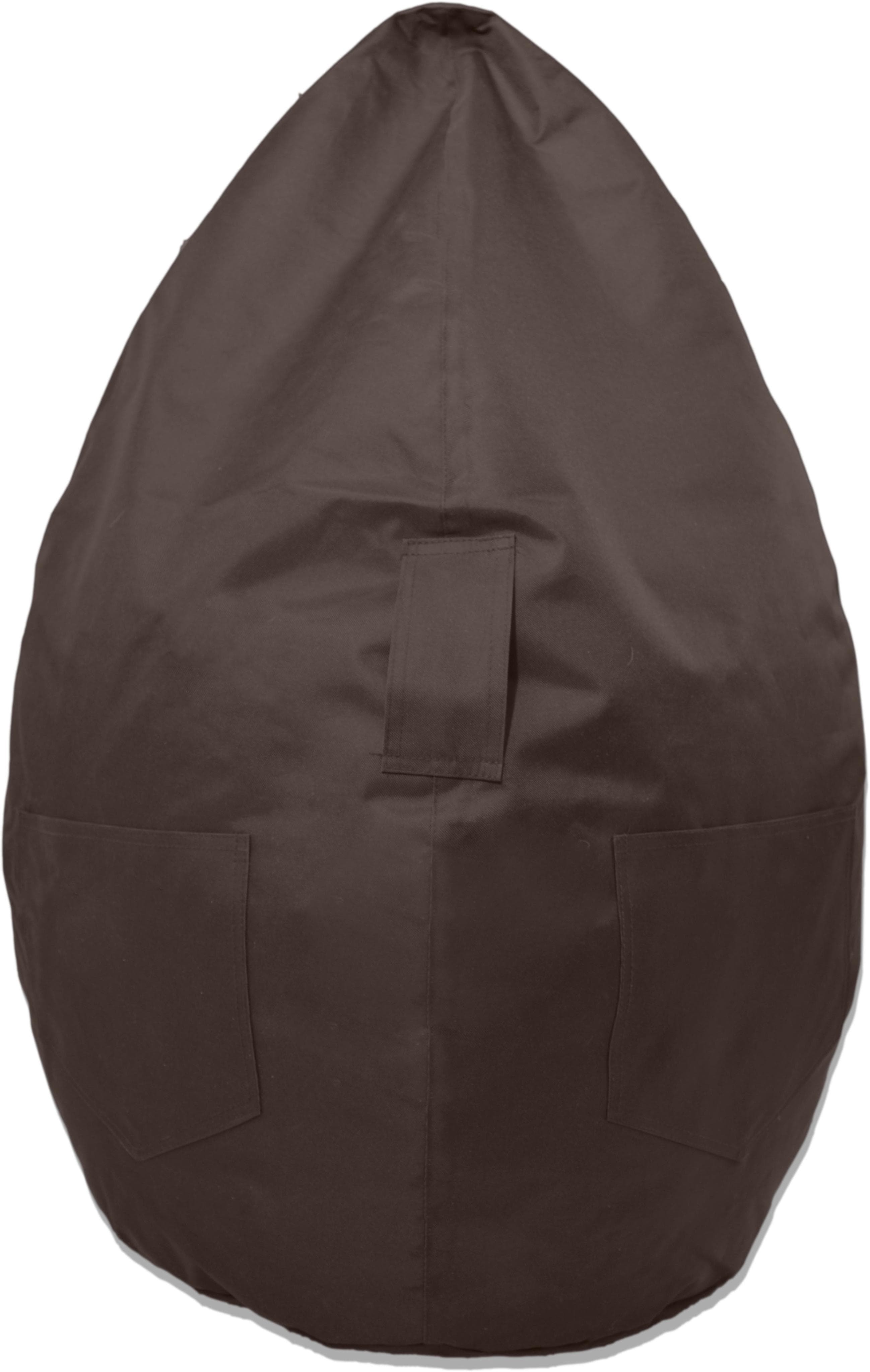 Kleiner Sitzsack für entspanntes Loungen