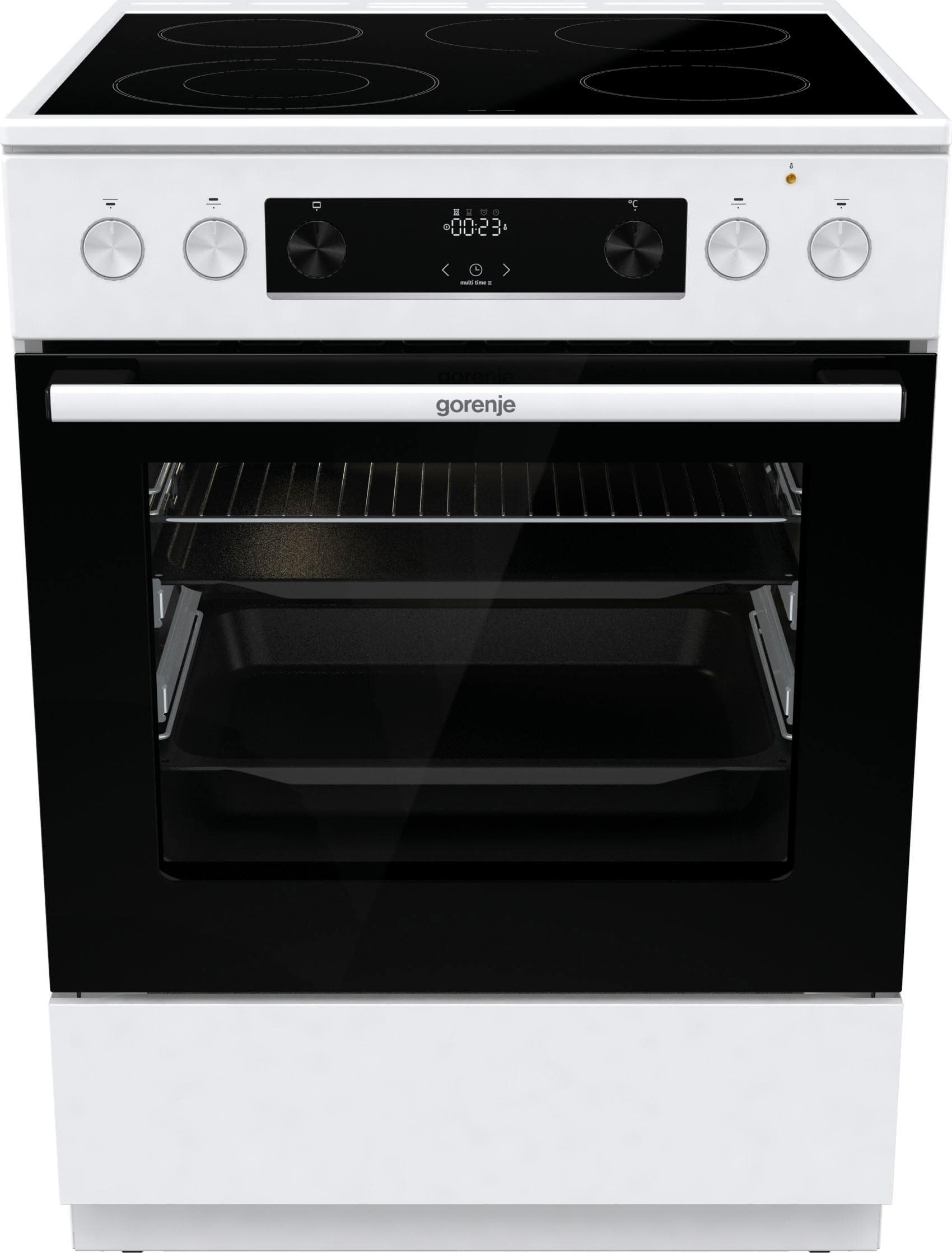 Elektro-Standherd weiß