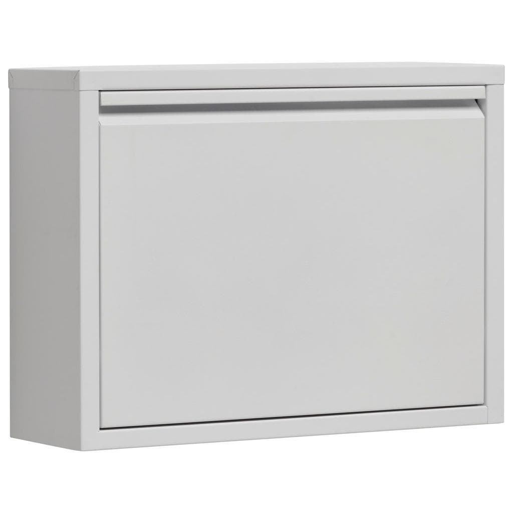 Carryhome Schuhkipper Weiß Metall