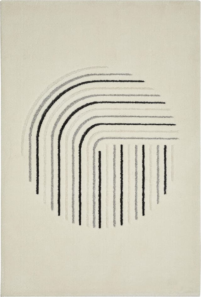 LUXOR living Edmonton Teppich: Modernes Japandi Design mit Hoch-Tief-Effekt