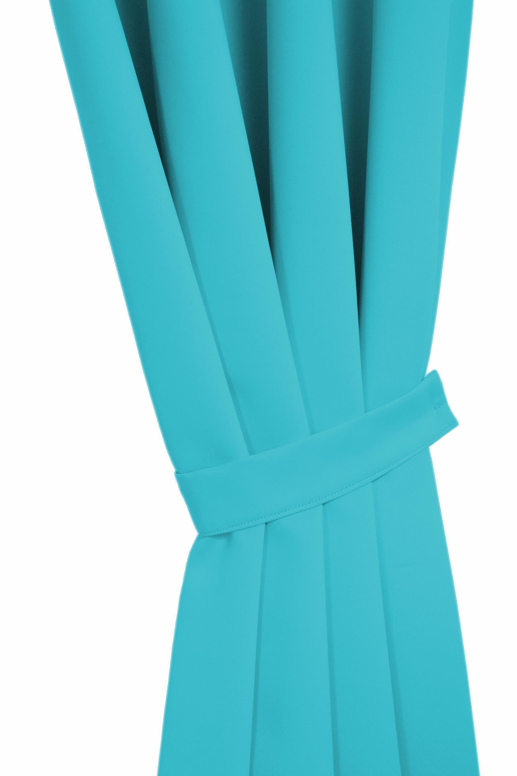 Raffhalter WIRTH "DIM OUT" Türkis Polyester