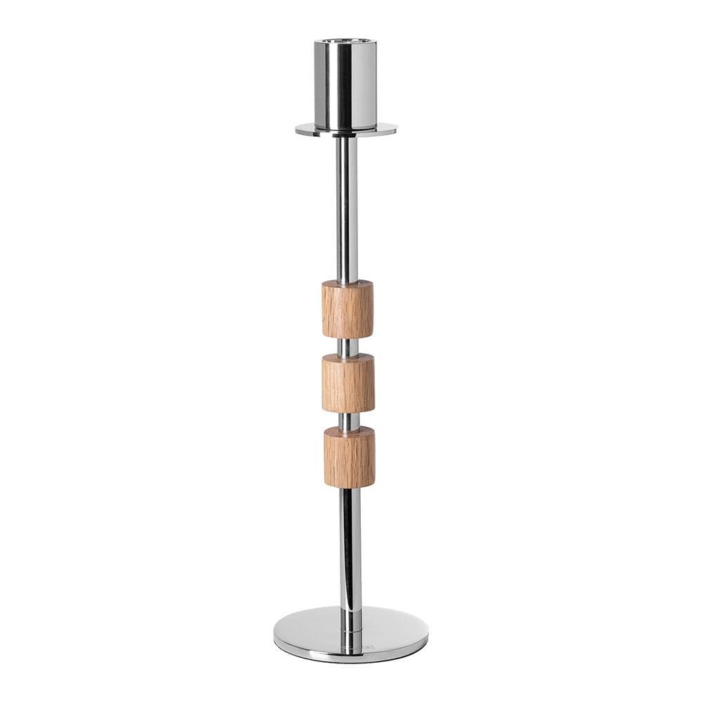 Kerzenleuchter PORTERO Silber Aluminium Fink